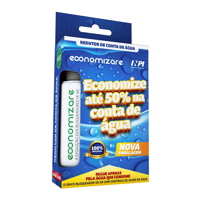 Redutor de Conta de Água ECONOMIZARE™ – Até 50% de Economia Garantida